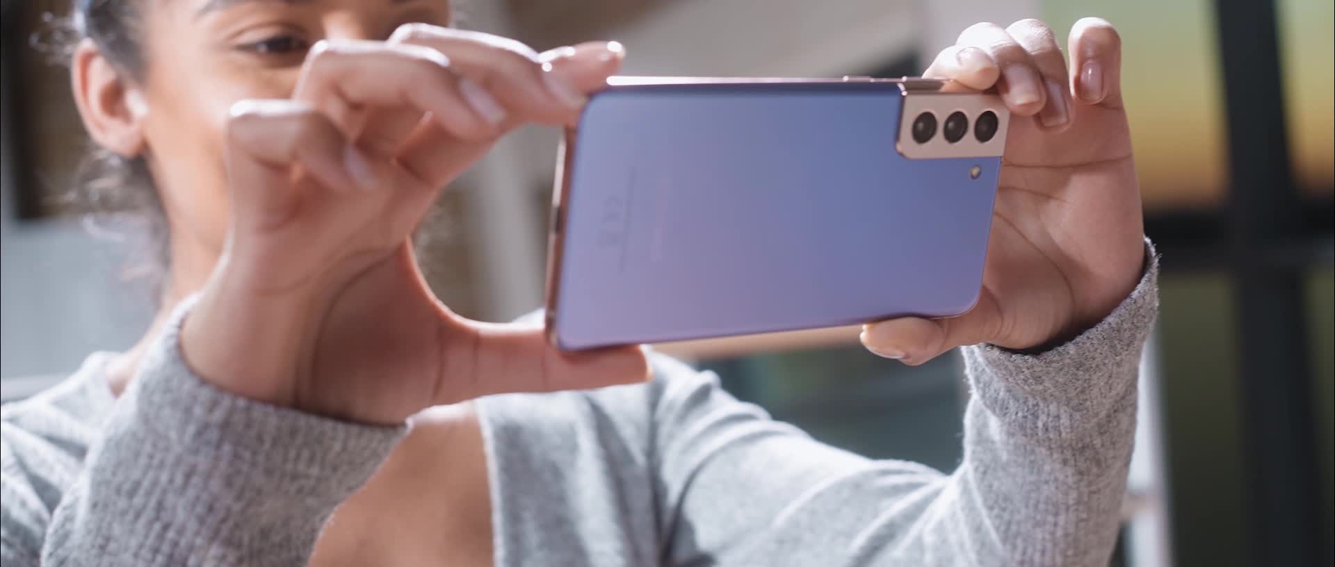 海外SIMフリー Samsung Galaxy S21 5G パープル Samsung Galaxy S21 5G Smartphone SIM Free Android Mobile